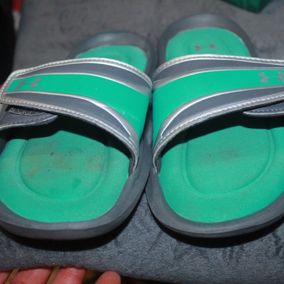 under armor womens size 7 slides - Picture 1 of 11